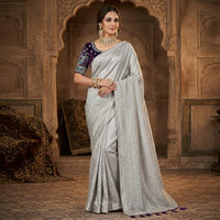 Crushed Tissue Saree