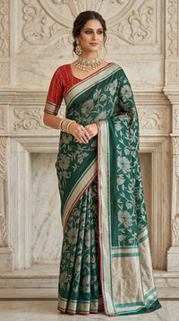Ganga Jamuna Soft Silk saree