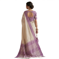 Ghicha Tussar Silk Saree