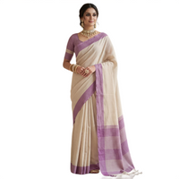Ghicha Tussar Silk Saree