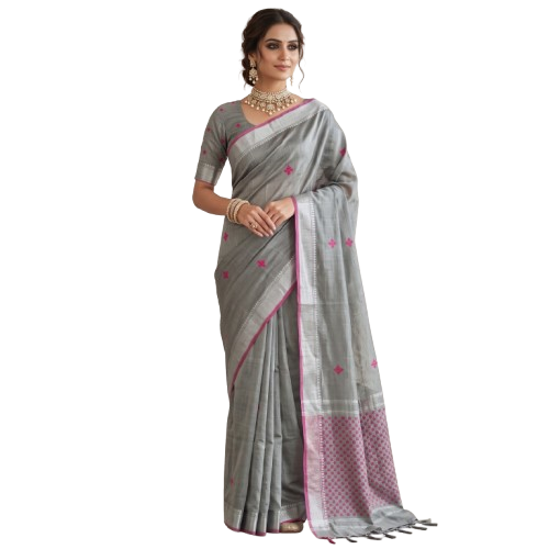 Handloom Kosa Silk Saree