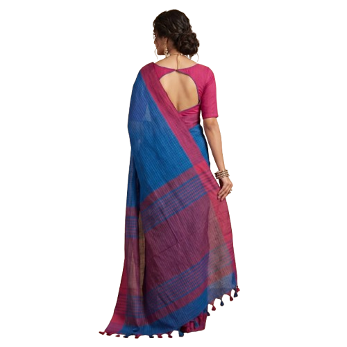 Pure handloom staple cotton