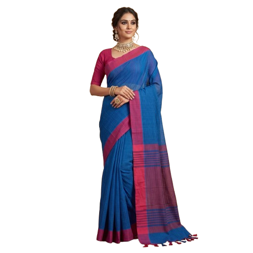 Pure handloom staple cotton