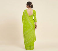 Batik Printed Bandhani Saree