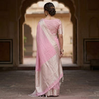Soft and Pure Tussar Silk Saree