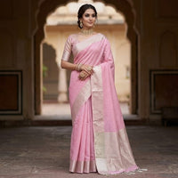 Soft and Pure Tussar Silk Saree