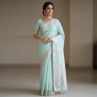 Soft and Pure Tussar Silk Saree