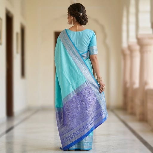 Semi Kanjevaram Pattu