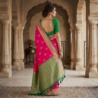 Morpankhi Kadiyal Paithani Saree