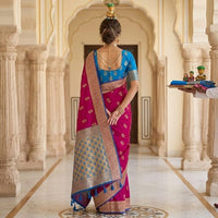 Morpankhi Kadiyal Paithani Saree