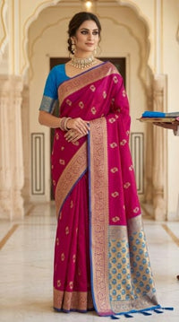 Morpankhi Kadiyal Paithani Saree