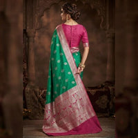 Kanjivaram Paithani Silk Saree