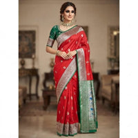Kanjivaram Paithani Silk Saree