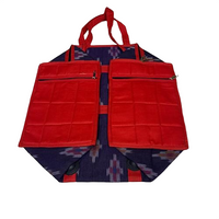 Magenta Ember Utility Tote