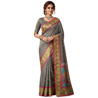 Chanderi silk-cotton blend Saree