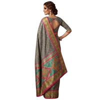 Chanderi silk-cotton blend Saree