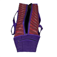 Magenta Ember Utility Tote