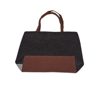 HUZUR JI Women's Jute Tote Bag