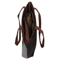 HUZUR JI Women's Jute Tote Bag