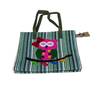 The Hoot-N-Harvest Boho Jute Tote