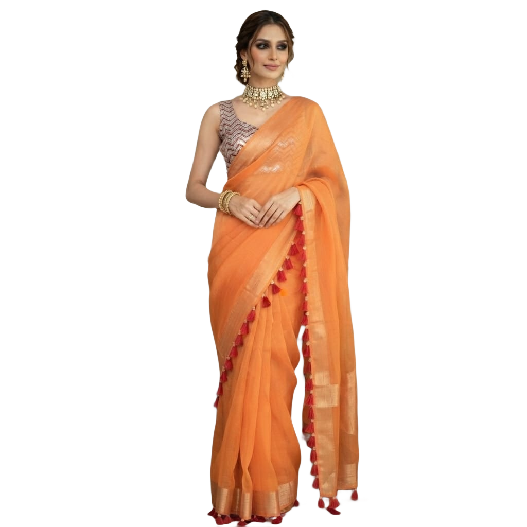 Shimmer Organza Saree