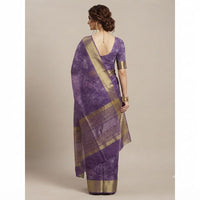 Hand Block Printed Chanderi Silk Saree