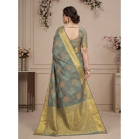 Hand Block Printed Chanderi Silk Saree