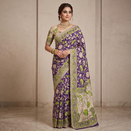 Kalamkari Cotton Saree
