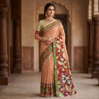 Kalamkari Cotton Saree
