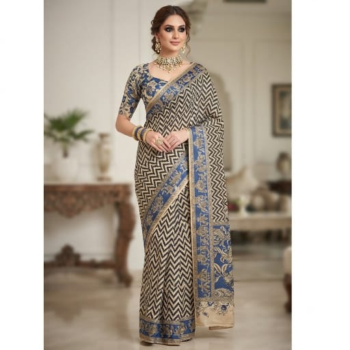 Kalamkari Cotton Saree