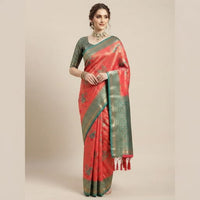Banarasi Kora Organza Silk Saree