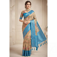 Tabby Silk Organza Saree