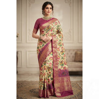 Batik Printed Cotton Saree