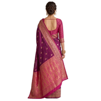 Traditional Zari Woven Kanjeevaram Silk Saree.