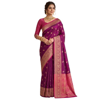 Traditional Zari Woven Kanjeevaram Silk Saree.