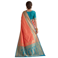 Traditional Zari Woven Kanjeevaram Silk Saree.