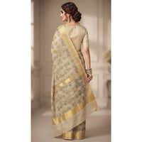 Traditional Handloom-Inspired Heritage Saree
