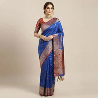 Classic Brocade Traditional Saree.