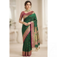 Classic Brocade Traditional Saree.