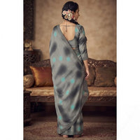 Georgette Shibori Tie and Dye Saree