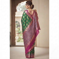 Gadwal Brocade Pattu silk Saree