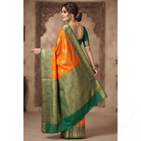 Gadwal Brocade Pattu silk Saree