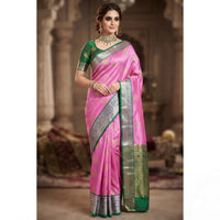 Gadwal Brocade Pattu silk Saree