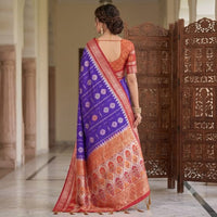 Bomkai Silk Saree
