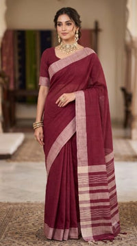 Ghicha Tussar Silk Saree