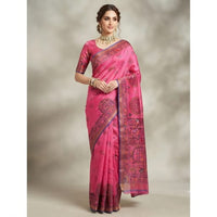 Madhubani Print Saree