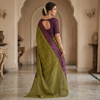 Bengal Handloom Linen Cotton Saree