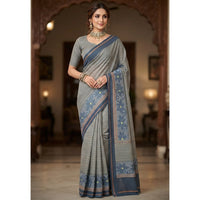 Bengal Handloom Linen Cotton Saree