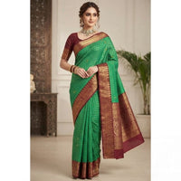Traditional Gaadwal semi pattu sarees