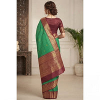 Traditional Gaadwal semi pattu sarees